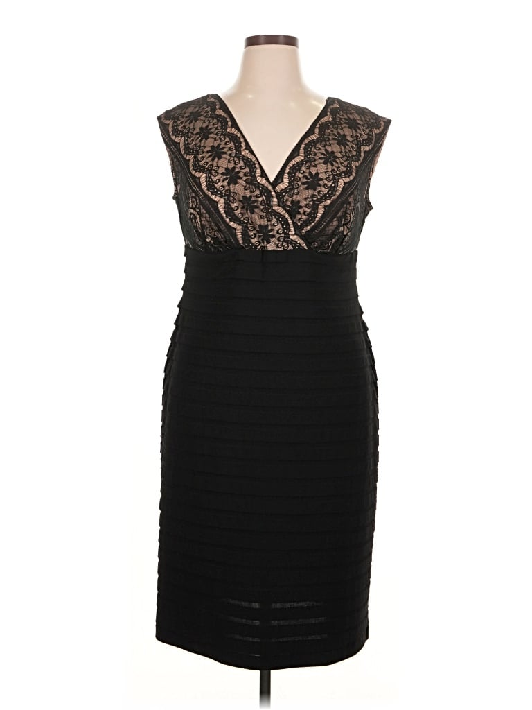 Pre-owned Dressbarn Cocktail Dress In Black