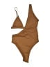 MATTE Collection Brown One Piece Swimsuit Size S - photo 1