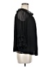 CeCe 100% Polyester Black 3/4 Sleeve Blouse Size M - photo 4