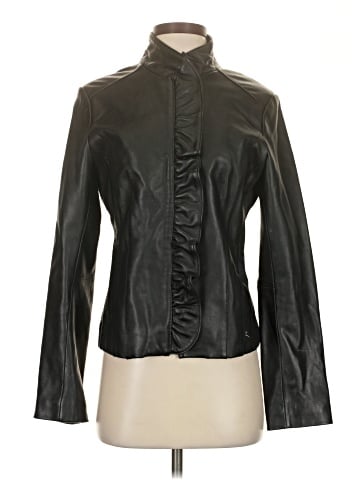 Jones New York Leather Jacket (view 1)