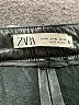 Zara 100% Polyester Black Casual Pants Size XL - photo 4