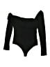 Privacy Please Black Bodysuit Size L - photo 1