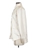 Rachel Zoe Metallic Ivory Long Sleeve Blouse Size S - photo 5