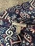 Charlotte Russe 100% Polyester Blue Kimono Size M - photo 7