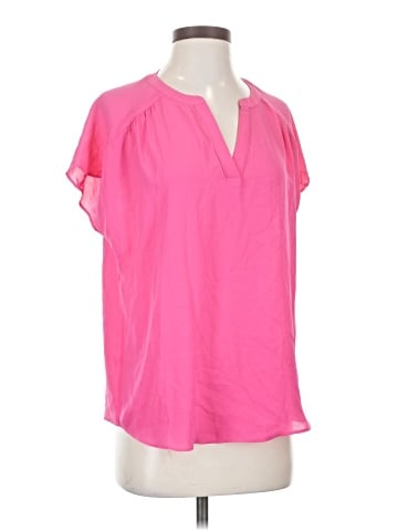 Banana Republic Factory Store Short Sleeve Blouse (view 1)