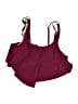 Unbranded Color Block Burgundy Swimsuit Top Size L - photo 1
