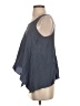 Aaron Ashe 100% Silk Gray Sleeveless Silk Top Size S - photo 5