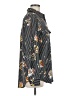 Madison 100% Polyester Print Gray Long Sleeve Blouse Size M - photo 4