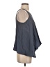 Aaron Ashe 100% Silk Gray Sleeveless Silk Top Size S - photo 4