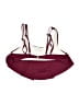 Unbranded Color Block Burgundy Swimsuit Top Size L - photo 2