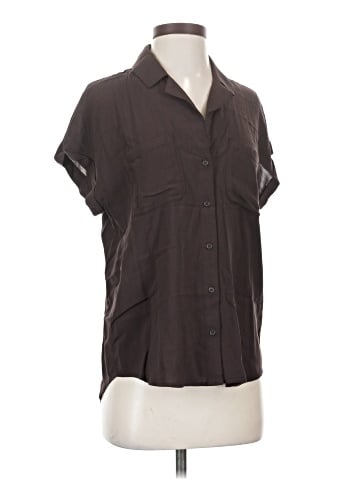 Cosmic Blue Love Short Sleeve Blouse (view 1)