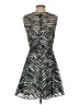 Parker 100% Polyester Chevron-herringbone Silver Cocktail Dress Size XS - photo 2