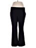 Simply Vera Vera Wang Solid Black Active Pants Size XXL - photo 1