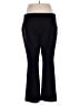 Simply Vera Vera Wang Solid Black Active Pants Size XXL - photo 2
