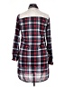 Passport 100% Polyester Plaid Red Long Sleeve Blouse Size XL - photo 2