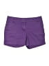 J.Crew 100% Cotton Solid Purple Shorts Size 4 - photo 1