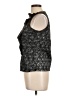 Tulle Black Sleeveless Blouse Size L - photo 5