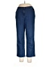 Ruby Rd. Chevron-herringbone Blue Jeans Size 12 Petite - photo 1