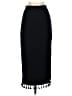 Shein Solid Black Formal Skirt Size 4 - photo 1