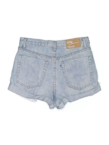 One by One Teaspoon Denim Shorts (view 2)