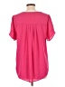 Daniel Rainn 100% Polyester Pink Short Sleeve Blouse Size L - photo 2