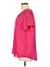 Daniel Rainn 100% Polyester Pink Short Sleeve Blouse Size L - photo 5