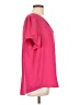 Daniel Rainn 100% Polyester Pink Short Sleeve Blouse Size L - photo 4
