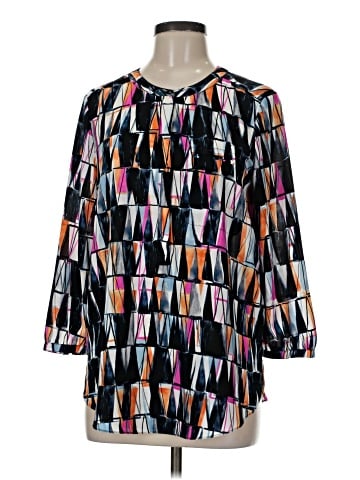 Not Your Daughter's Jeans 3/4 Sleeve Blouse (view 1)