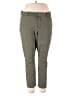 Old Navy Solid Green Khakis Size 18 - photo 1