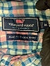 Vineyard Vines Performance 100% Polyester Plaid Teal Long Sleeve Blouse Size M - photo 7