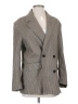 Bershka 100% Polyester Houndstooth Gray Blazer Size XXS - photo 1