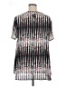 Daniel Rainn 100% Polyester Black Short Sleeve Blouse Size 1X - photo 2