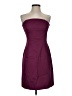 Express Solid Burgundy Cocktail Dress Size 5 - 6 - photo 1
