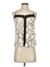 Silence and Noise 100% Polyester Ivory Sleeveless Blouse Size XS - photo 1