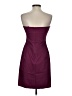Express Solid Burgundy Cocktail Dress Size 5 - 6 - photo 2