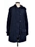 Gap 100% Polyester Blue Raincoat Size L - photo 1