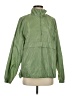 Assorted Brands 100% Polyester Solid Green Windbreaker Size S - photo 1