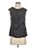 Gap 100% Rayon Gray Sleeveless Blouse Size S - photo 1