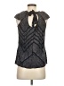 Gap 100% Rayon Gray Sleeveless Blouse Size S - photo 2