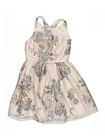 Pink & Violet Dress (view 1)
