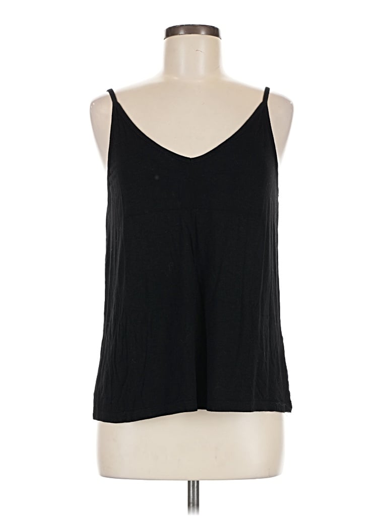 Pre-owned Zeagoo Tank Top Black Halter Neckline Tops
