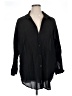 H&M Black 3/4 Sleeve Button-Down Shirt Size XL - photo 1
