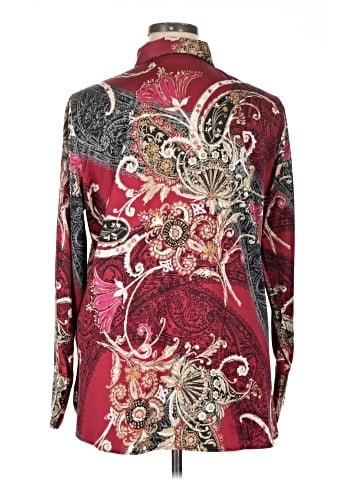 Susan Graver Long Sleeve Blouse (view 2)