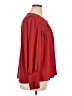 Ann Taylor 100% Polyester Red 3/4 Sleeve Blouse Size XL - photo 4