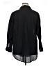 H&M Black 3/4 Sleeve Button-Down Shirt Size XL - photo 2