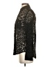 J.Crew Collection Animal Print Black Long Sleeve Blouse Size 0 - photo 5