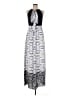 Vince Camuto 100% Polyester Silver Casual Dress Size 8 - photo 1