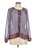 Umgee Purple Long Sleeve Blouse Size M - photo 1