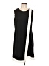 Studio One Color Block Black Casual Dress Size L - photo 1