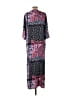 Carly Jean 100% Rayon Black Kimono Size L - photo 2
